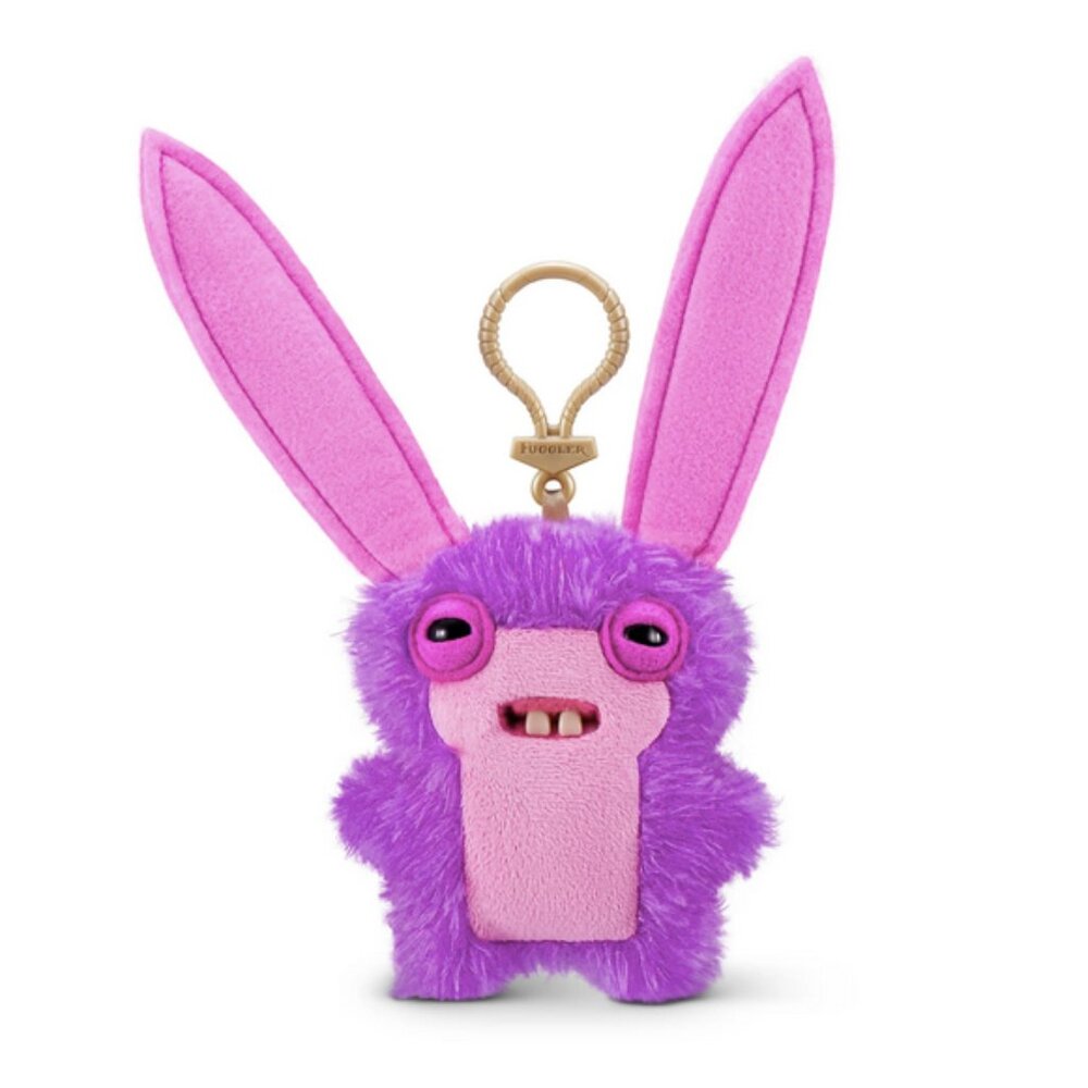 Fuggler Key Rings 5 inch (Lord Long Ears) Ugly Monster Plush, Stuffed Animal Key